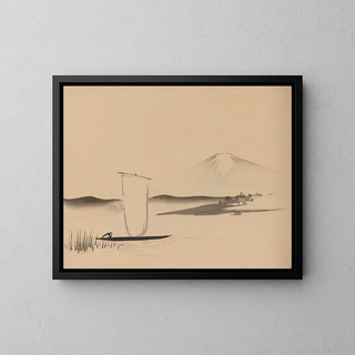 Hogajo Pl13 Painting - Jiro Takeuchi — framed artwork on a wall