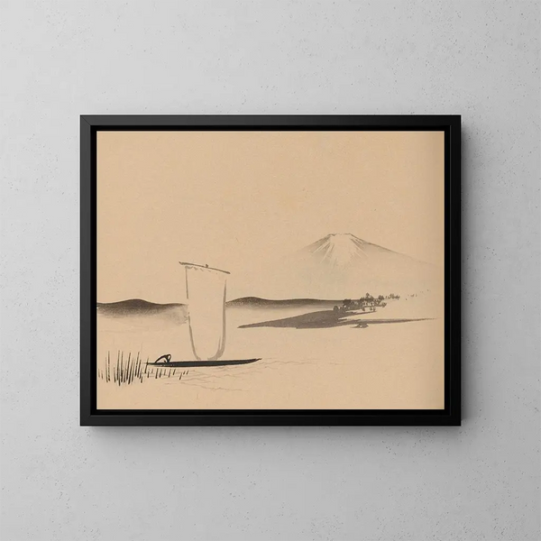 Hogajo Pl13 Painting - Jiro Takeuchi — framed artwork on a wall