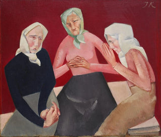 Three old ladies - Jēkabs Kazaks — artwork view