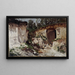 Chalk Hills - Jūlijs Feders — framed artwork on a wall