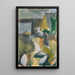 Cottages - Jan Novák — framed artwork on a wall