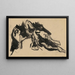 Flag Bearer - Jan Novák — framed artwork on a wall
