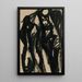 Old man - Jan Novák — framed artwork on a wall