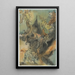 History for a full-page illustration for a fairy tale - Jan Novák — framed artwork on a wall