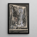 Surrealist Composition Painting - Jan Novák — framed artwork on a wall