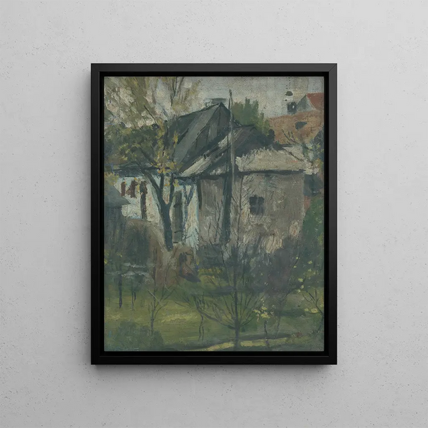 Chalet - John Thain — framed artwork on a wall
