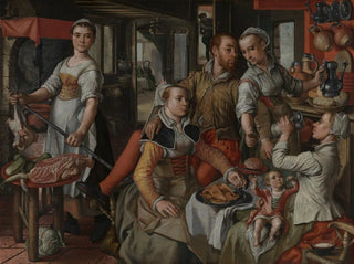 Scene of Brothel - Joachim Beuckelaer — artwork view