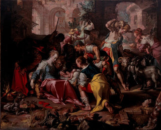 L'Adoration des bergers - Joachim Wtewael — artwork view