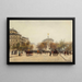 La Place du Châtelet, Paris - Joaquín Mir — framed artwork on a wall
