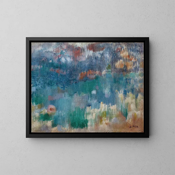 Mallorca Painting - Joaquín Mir Trinxet — framed artwork on a wall