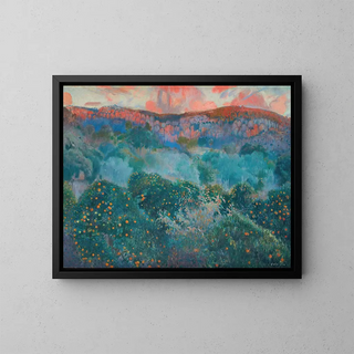 Soller, Majorca - Joaquín Mir Trinxet — framed artwork on a wall