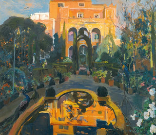 The artist's garden - Joaquín Mir Trinxet — artwork view