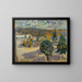 Stormy sky - Joaquín Mir Trinxet — framed artwork on a wall
