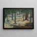 Autumn Forest - Joaquín Clausell — framed artwork on a wall