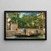 La Fête de Baptême - Joaquín Cuadras — framed artwork on a wall