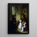 Dance indoors - Joaquín Domínguez Bécquer — framed artwork on a wall