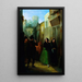 Rendez-vous dans la rue - Joaquín Domínguez Bécquer — framed artwork on a wall