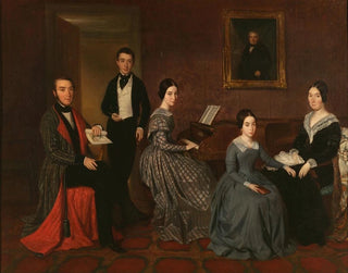 La famille de Jorge Flaquer - Joaquín Espalter — artwork view