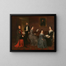 La famille de Jorge Flaquer - Joaquín Espalter — framed artwork on a wall