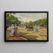 Porte Dauphine, Bois de Boulogne - Joaquín Pallares Allustante — framed artwork on a wall