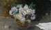 White Roses Still Life - Joaquín Sorolla — artwork view