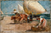 Beach scene painting - Joaquín Sorolla — artwork view