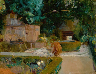 Garden of the Adarves, Alhambra, Granada - Joaquín Sorolla — artwork view