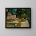 Garden of the Adarves, Alhambra, Granada - Joaquín Sorolla — framed artwork on a wall