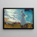 Mara sur la plage à Biarritz ou Contre-jour - Joaquín Sorolla — framed artwork on a wall