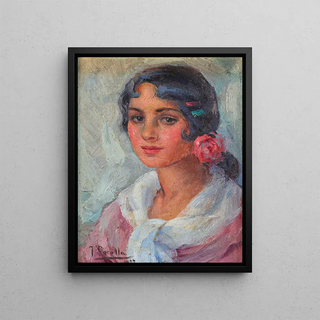 Joaqun Sorolla - Portrait Of A Woman.webp
