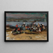 Ra de Asturias Las Carboneras - Joaquín Sorolla — framed artwork on a wall