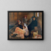 Traite des esclaves blancs - Joaquín Sorolla — framed artwork on a wall