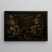Composition with figures - Joaquín Torres-García — framed artwork on a wall