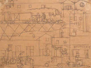 La Gare - Joaquín Torres-García — artwork view