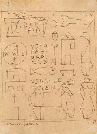 Joaqun TorresGarca - Voyages rapides vers le soleil.webp