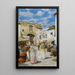 At the market - Joaquín Turina y Areal — framed artwork on a wall