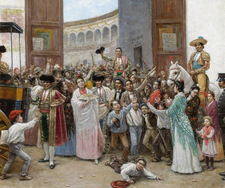 the Triumphal Exit from the Maestranza of Seville - Joaquín Turina y Areal — artwork view