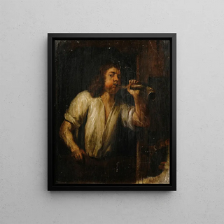 Job Adriaensz Berckheyde - Portrait of a man at a window.webp