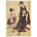 Reproduction of the painting Jôbon no zu - Image de la classe supérieure - Kitagawa Utamaro