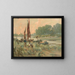 Dégager les roseaux - Joe Milne — framed artwork on a wall