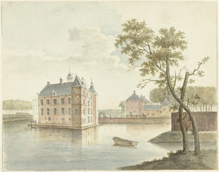 View of an Unknown Castle - Johan Antonie Kaldenbach — artwork view