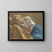 Rusty Girl - Johan Antonie de Jonge — framed artwork on a wall