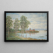 Gripsholm - Johan August Bång — framed artwork on a wall