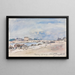 Bercy - Johan Barthold Jongkind — framed artwork on a wall