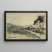 Château Côté Saint-André - Johan Barthold Jongkind — framed artwork on a wall