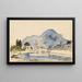 Environs of Grenoble - Johan Barthold Jongkind — framed artwork on a wall