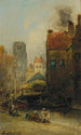 Haagse Veere Rotterdam - Johan Barthold Jongkind — artwork view