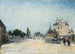 L'Omnibus de la Glacière à la Barrière Rochechouart - Johan Barthold Jongkind — artwork view