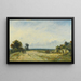 La Campagne nivernaise - Johan Barthold Jongkind — framed artwork on a wall