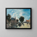 Le Spui, The Hague - Johan Barthold Jongkind — framed artwork on a wall
